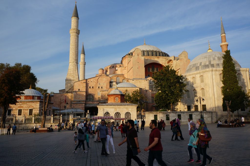 Die berühmte Hagia Sophia