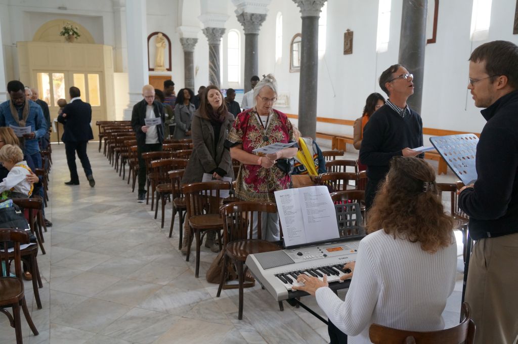 Gottesdienst in Sousse, Tunesien